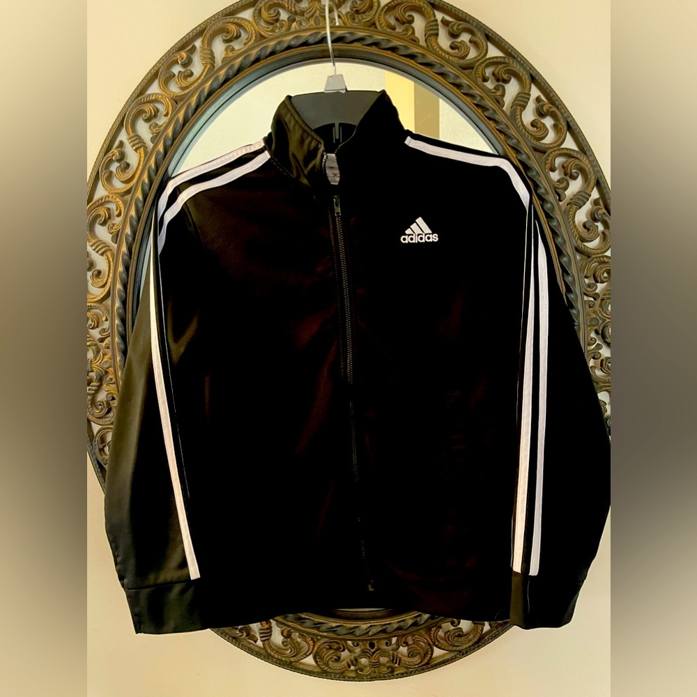 adidas Boys' Iconic Tricot Jacket 10/12